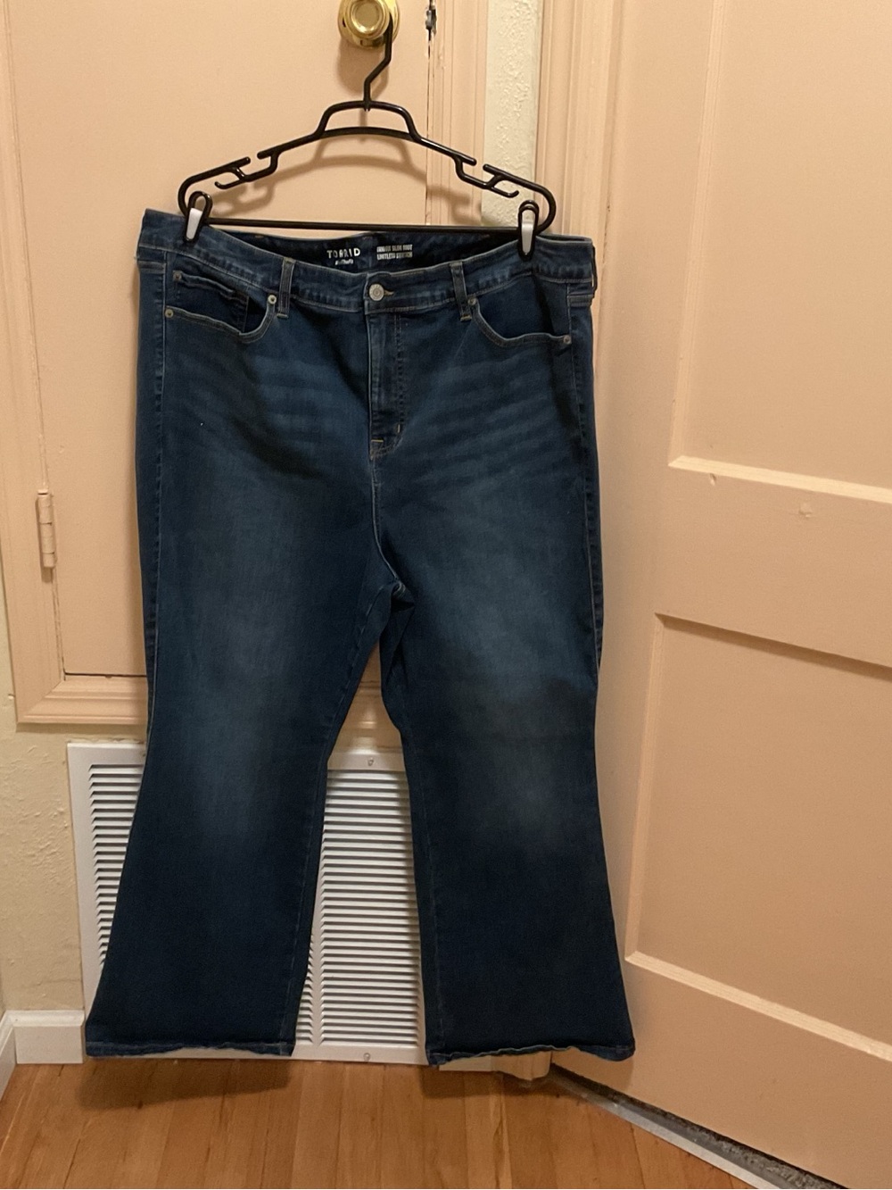 torrid Dark Blue Flare Jeans - Women's